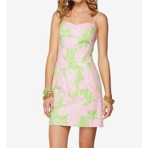 Lilly Pulitzer Floral Spaghetti-Strap Mini Dress